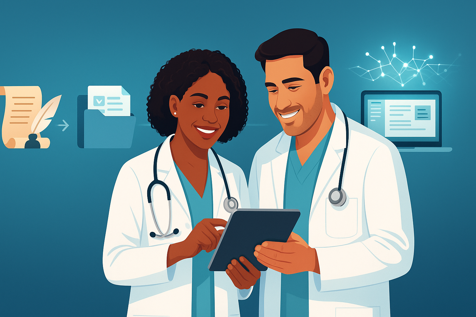 From Quill to Keyboard to AI: How Clinical Documentation Evolved, and What’s Next