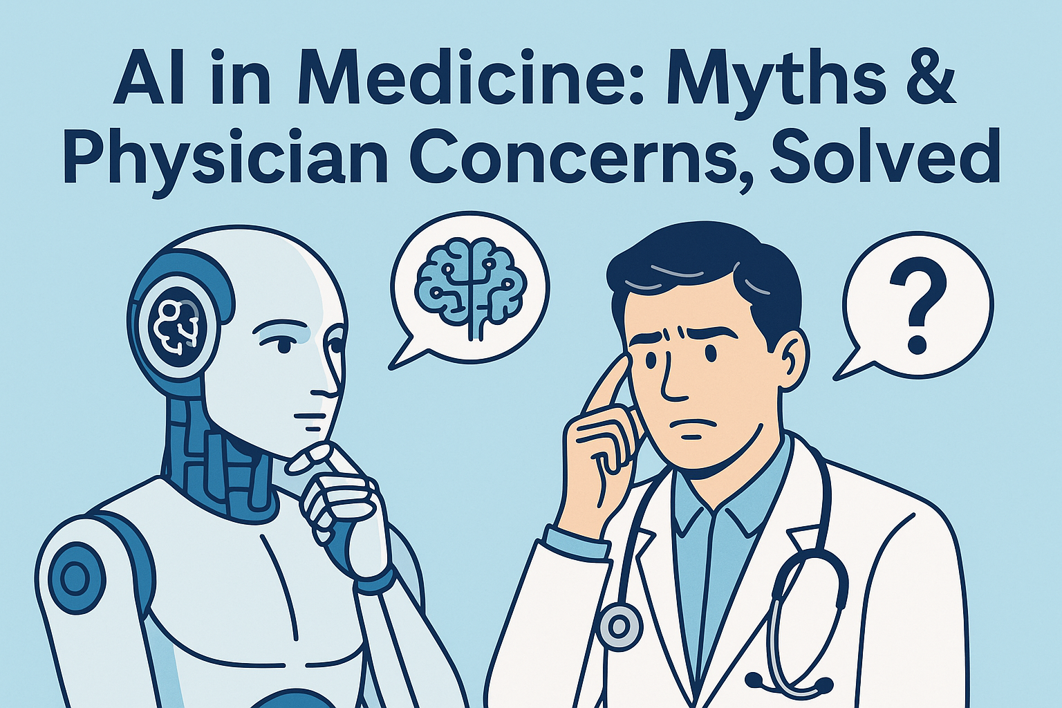 AI in Medicine: Myths & Physician Concerns, Solved